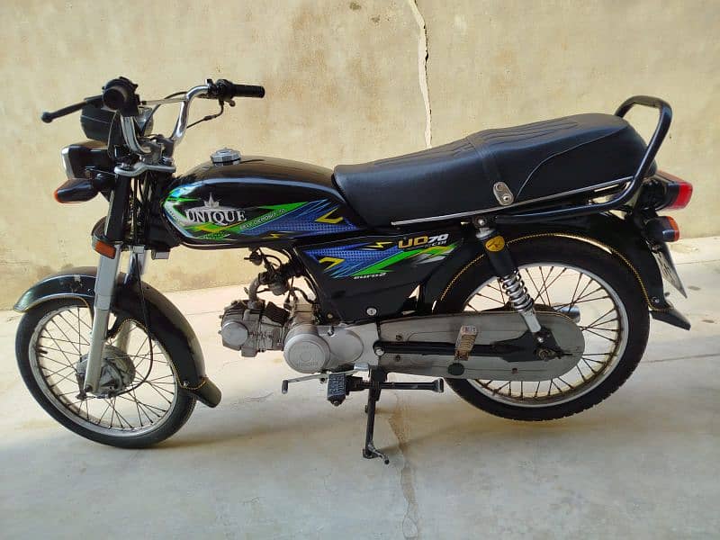 Unique UD 70 CC Bike 2024 Model 6 Month, Mint and Geniune condition 0