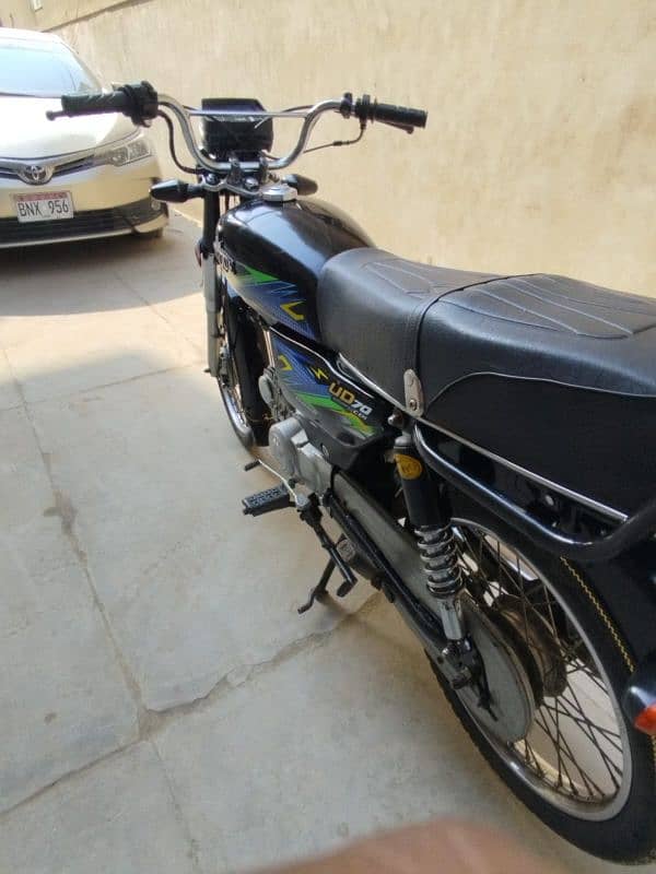 Unique UD 70 CC Bike 2024 Model 6 Month, Mint and Geniune condition 1