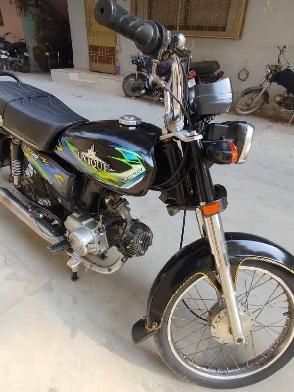 Unique UD 70 CC Bike 2024 Model 6 Month, Mint and Geniune condition 5