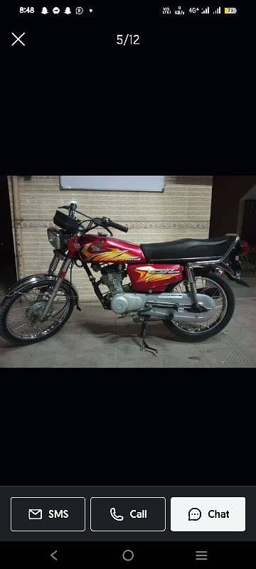 Honda 125 Karachi number 6