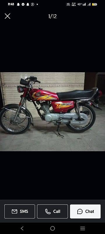 Honda 125 Karachi number 9