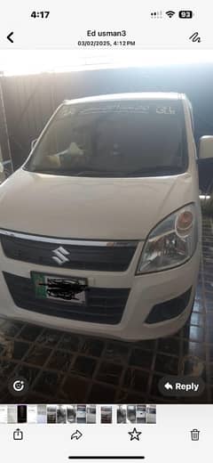 Suzuki Wagon R  vxl 2019  mob/03034444255