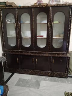 Wooden Showcase For Sale.