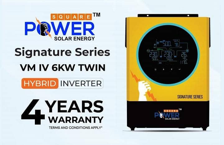 Solar Inverter | Power Square Inverter 6KW Twin | Best Price In Karach 0