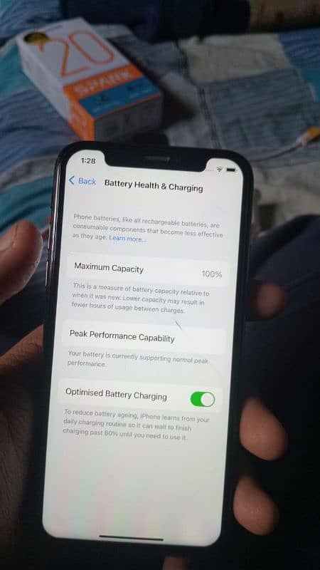 IPHONE X 256 GB PTA APPROVED 3