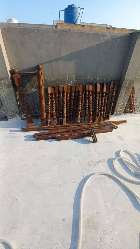 wooden railing for sale in Lahore 0