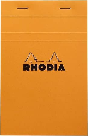 Bloc N°13 Rhodia orange 0