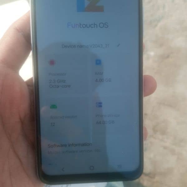 Vivo y20 4/64 good condition pta approved 8