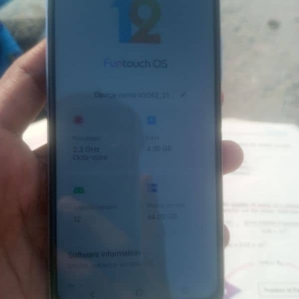 Vivo y20 4/64 good condition pta approved 9