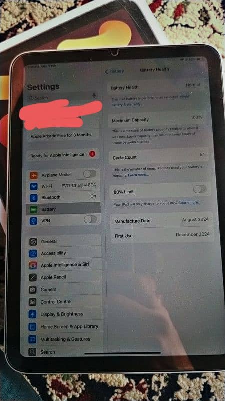 ipad mini 7 / condition new 10/10 1