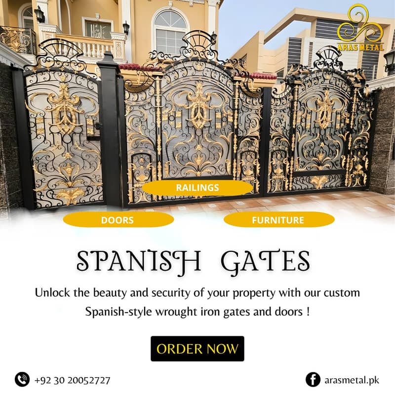 Industrial Gates | Sliding Gate | Stylish Gates | Motorized Gates 7