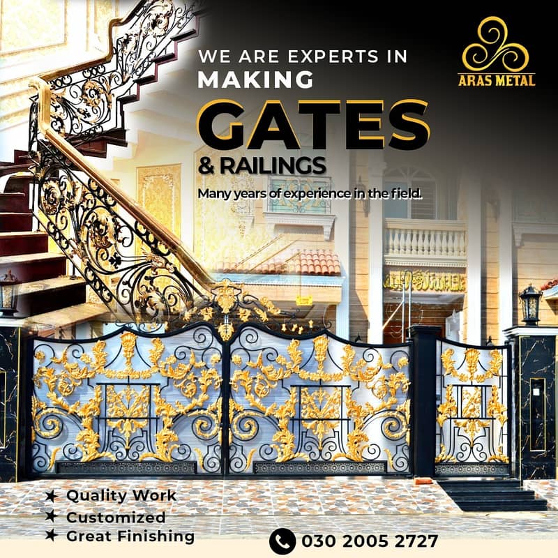 Industrial Gates | Sliding Gate | Stylish Gates | Motorized Gates 14