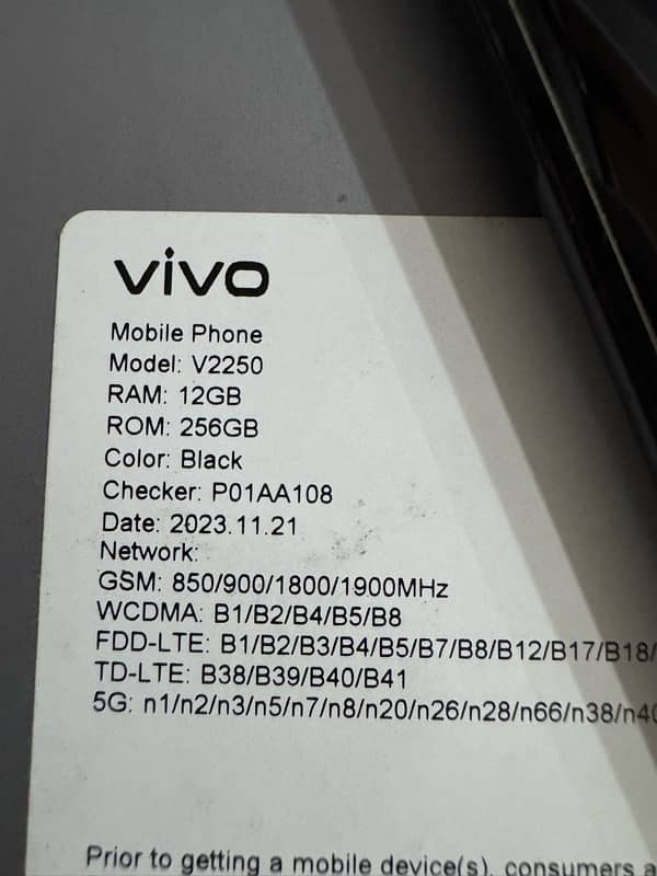 Vivo V29 5g 6