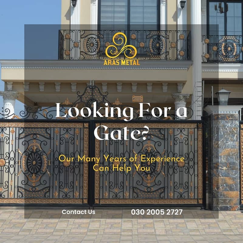 Steel Gate Design | Insuatril Gate Design | Main Gate | Sliding gate 11