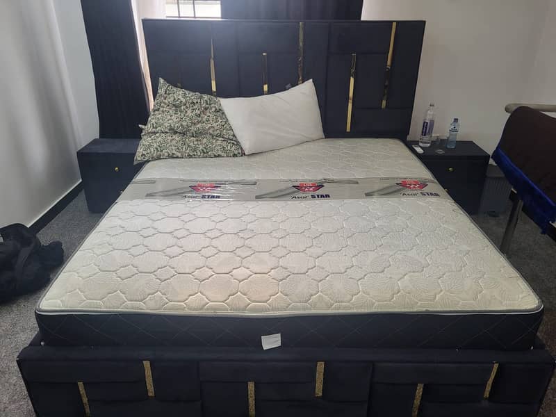 2 MASTER BED FOR SALE With MATRESS 1