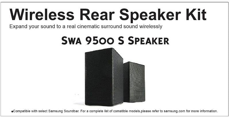 SAMSUNG REAR SW. 9500S FOR Q SERIES SOUND BARS 2