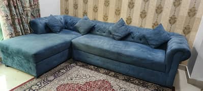 L shaped sofa