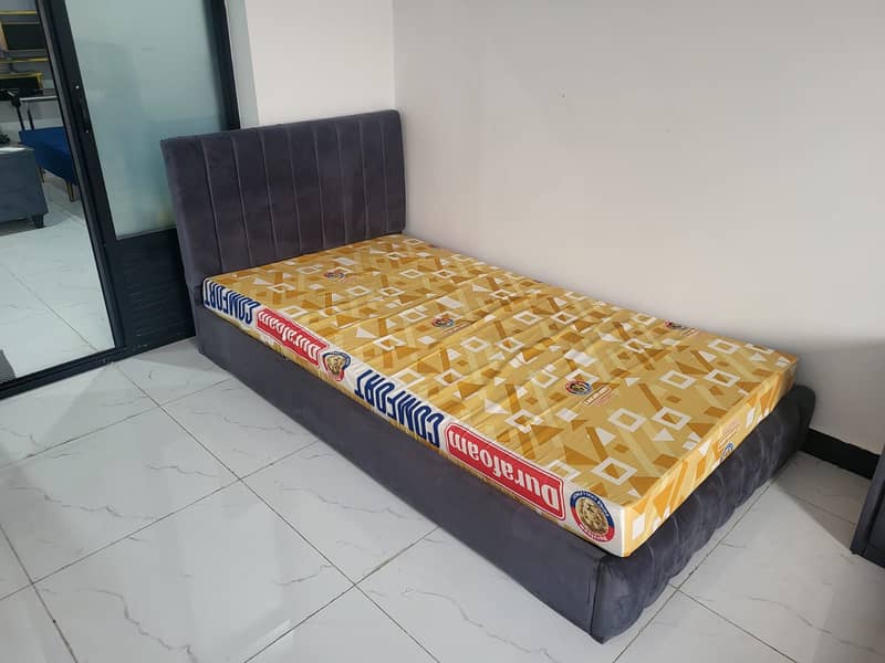 2 single bed For sale with matress| Sofa set for sale new 85000/-Rupee 1