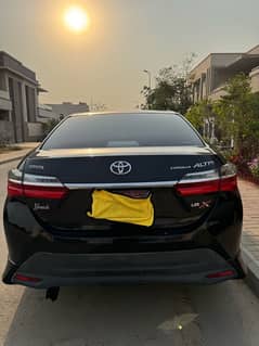 Toyota Altis Grande Black Interior