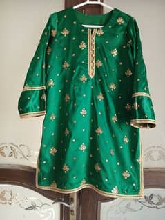 Size large, Stitched shalwar kameez