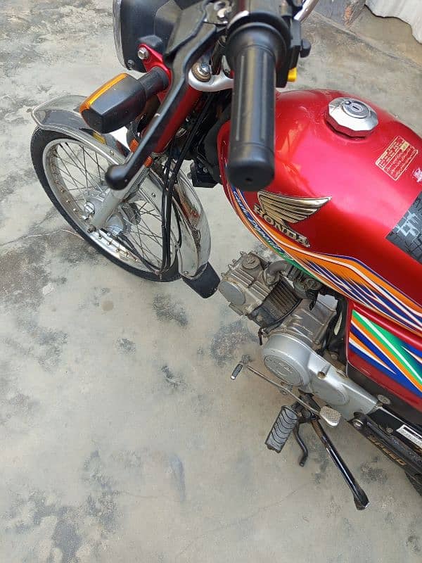 2020 Honda CD 70 All Punjab Number Good condition 2