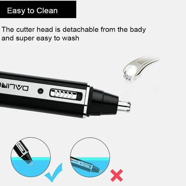 Nose & Ear Trimmer 2in1 , Nose trimmer, beard trimmer 2