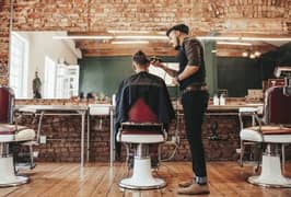 Expert barber required for saloon