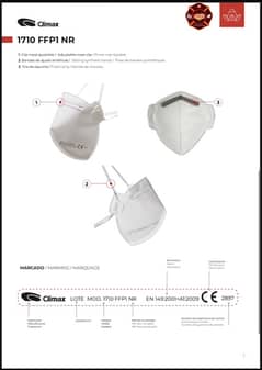 Face mask Kn 95 Brand:Climax Made:Spain