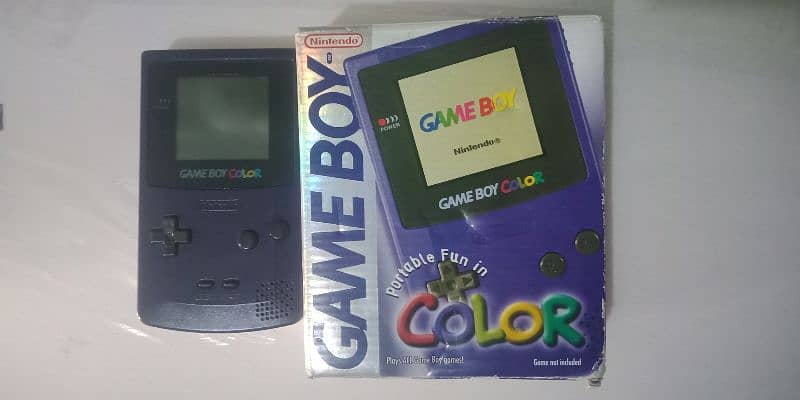 Nintendo game boy color with box all accessories 1