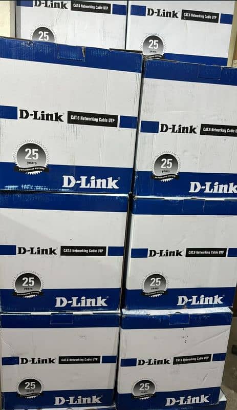 D-Link cat6 utp network cctv cable 0