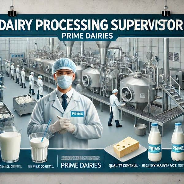 Dairy processing Supervisor 0