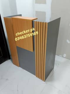 office reception counter, cash counter, office table, chair , cubicle