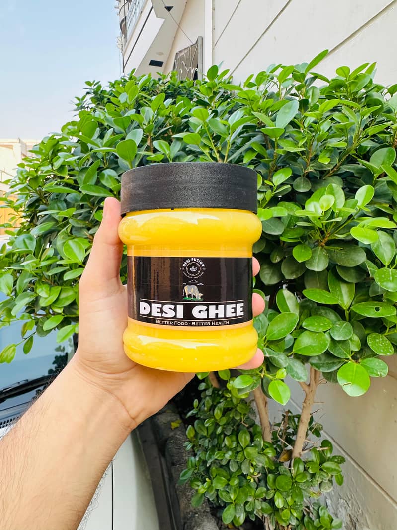 Premium Chaati Desi Ghee - Home Made Chaati Makhan Desi Ghee 1