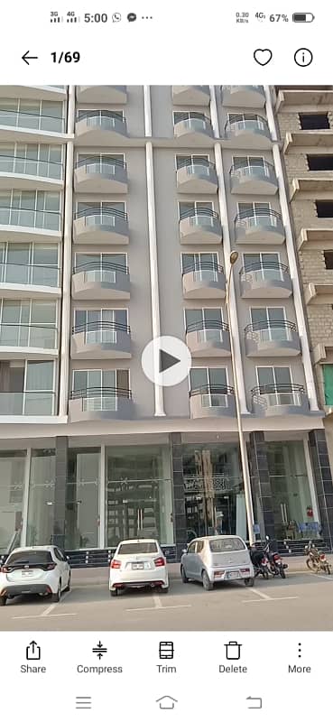 THEME TOWER 3BED 1280SQFT BRAND NEW APARTMENT AVAILABLE FOR RENT 03135549217 0