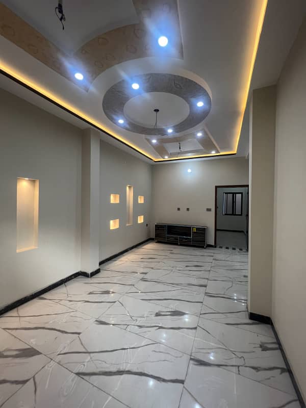 5 Marla Brand New Spanish Style House For Sale, AL Hafeez Garden Phase 2 Main Canal Road Lahore 1