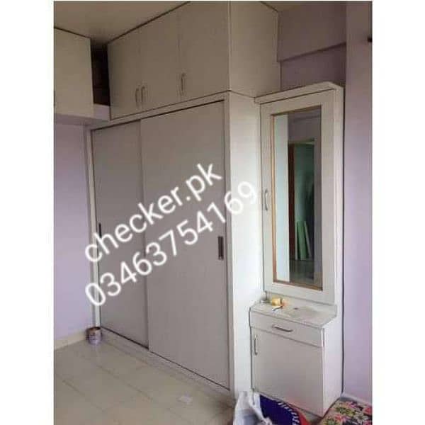 almari, cabinet style wardrobe, sliding cupboard, kitchen cabinets 9