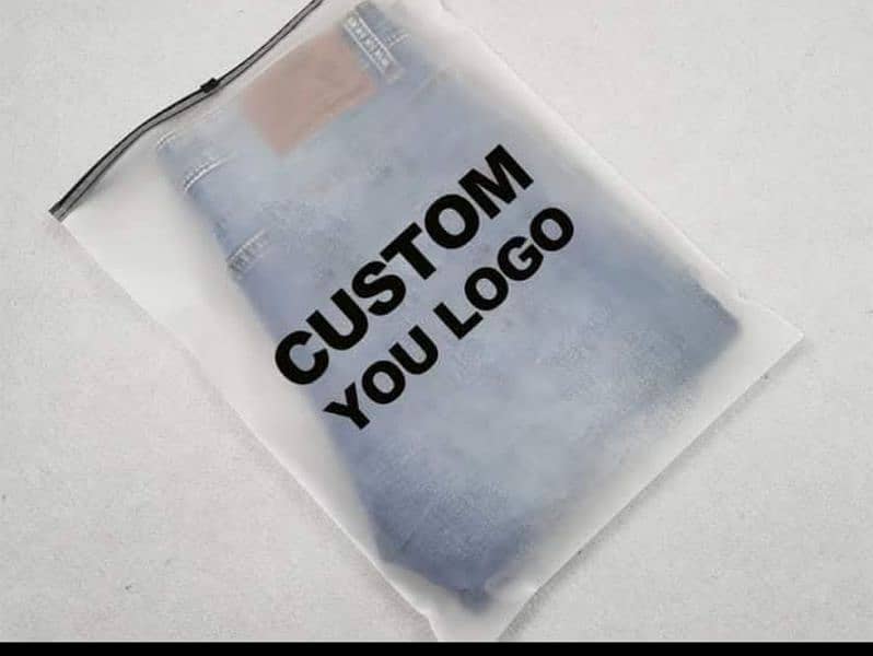 customized brand logo zipper bags 2