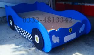 (READY STOCK) Brand New Single Car Bed for Boys, Children Beds Sale