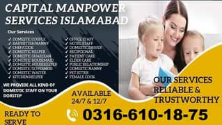 House Maid, Babysitter, Patient Care, Nurse Staff, Driver, Maids, Cook