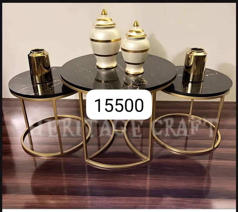 Coffee table | Glass center table | Wooden center table |Nesting table 8