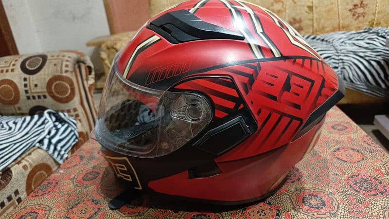 JIEKAI JK-902 HELMET FLIP UP FULL FACE DOT CERTIFIED 2