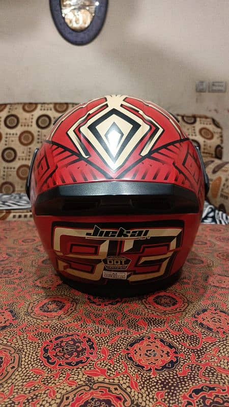 JIEKAI JK-902 HELMET FLIP UP FULL FACE DOT CERTIFIED 3