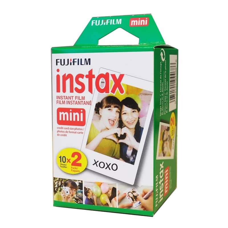 FUJIFILM Instax Mini Film Twin Pack 2x10 sheets Instant Film 1