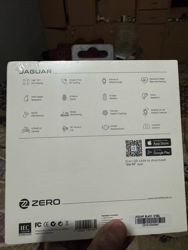 zero watch jaguar box pack 0