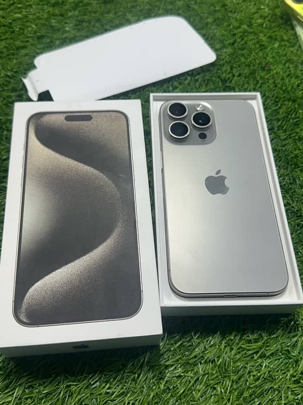 iphone 15pro max 256gb pta approved lla model 0