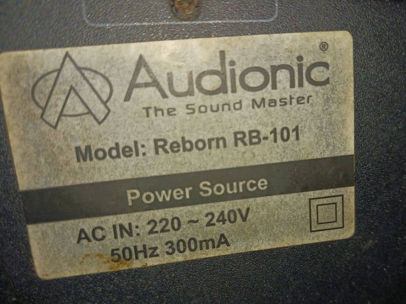 Audionic Reborn 101 Model 0