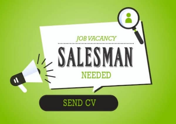 Urgently Hiring: Salesman & Accountant – Apply Now! 0