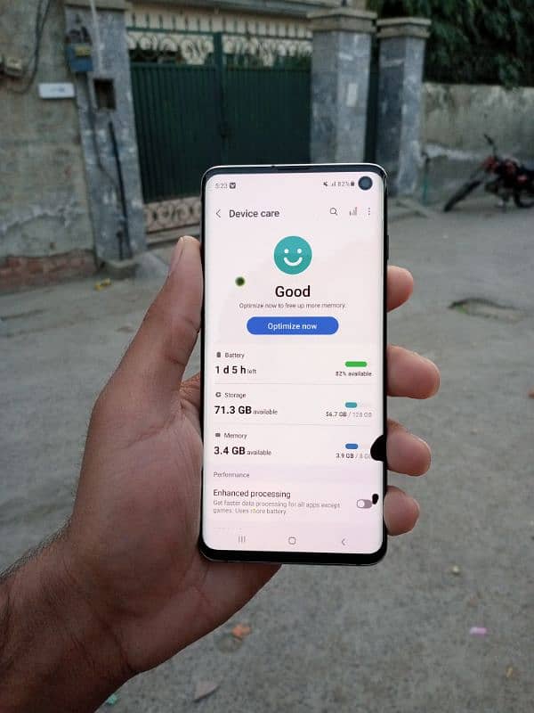 Samsung galaxy s10 6+128 non PTA. exchange possible 7