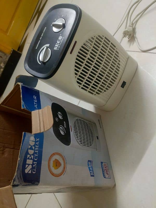 Mini Electric fan heater 1000/2000W 1