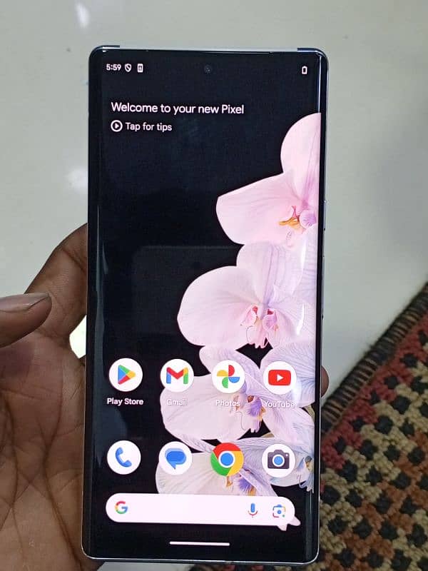 Google pixel 6 pro 128gb white clr 7